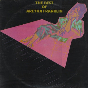 ARETHA FRANKLIN | BEST OF ARETHA FRANKLIN - ATLANTIC 1984 - WRITING ON COVER