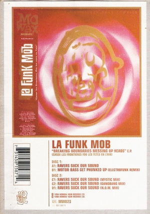 LA FUNK MOB | BREAKING BOUNDARIES MESSING UP HEADS EP - 2 X 12" - GENERIC SLEEVE WITH HYPE