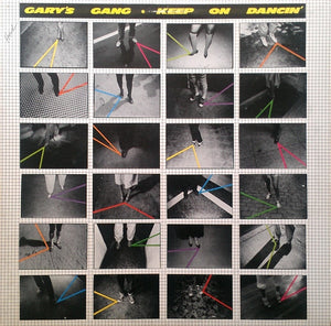 GARYS GANG | KEEP ON DANCIN - STICKER ON COVER PROMO STAMP BACK COVER