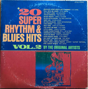 VARIOUS | 20 SUPER RHYTHM AND BLUES HITS VOL 2