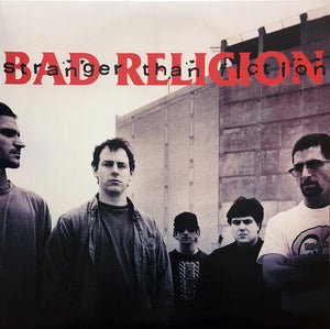 BAD RELIGION | STRANGER THAN FICTION - 2018 REISSUE - STICKER DAMAGE