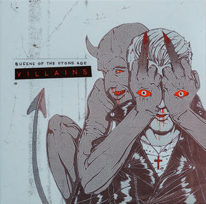 QUEENS OF THE STONE AGE | VILLAINS - 2LP - ALTERNATIVE COVER - ETCHED - HYPE STICKER