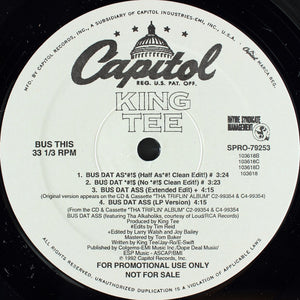 KING TEE | BUS DAT ASS / THA GREAT - 12