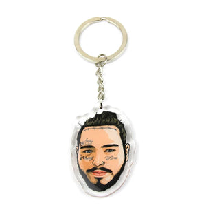 POST MALONE KEYCHAIN