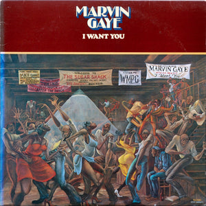 MARVIN GAYE | I WANT YOU - US - WRITING ON COVER