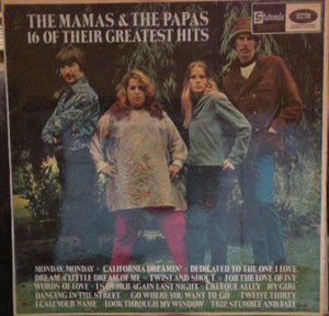 MAMAS AND THE PAPAS | 16 OF THEIR GREATEST HITS - NZ / AUS