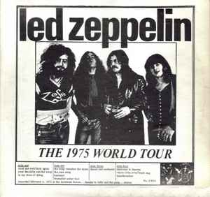 LED ZEPPELIN | 1975 WORLD TOUR - 2LP - LIVE RECORDING