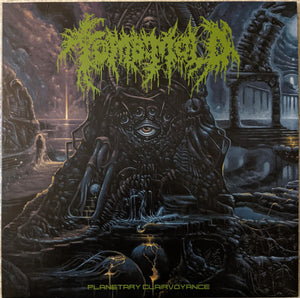 TOMB MOLD | PLANETARY CLAIRVOYANCE - CYAN / GREEN / BLACK WITH PURPLE SPLATTER