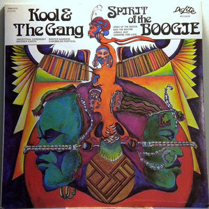 KOOL AND THE GANG | SPIRIT OF THE BOOGIE - US - ROUGH - STICKER ON COVER