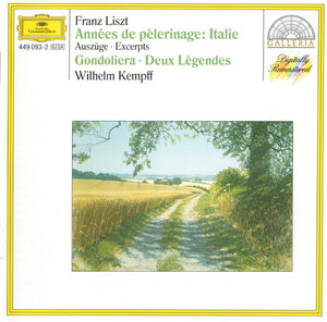 LISZT / KEMPFF | ANNEES DE PELERINAGE