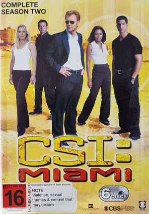 CSI MIAMI | CSI MIAMI SEASON 2 (6 DVD)