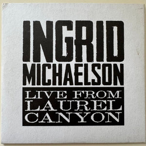 INGRID MICHAELSON | LIVE FROM LAUREL CANYON EP (CARDSLEEVE)