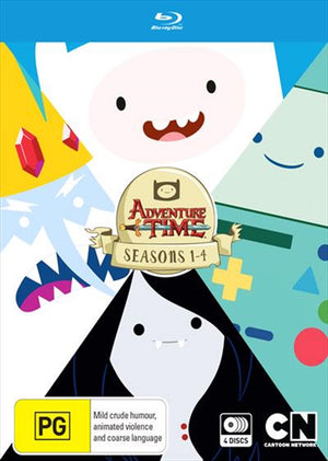 ADVENTURE TIME | ADVENTURE TIME SEASONS 1 - 4 (4BLURAY)
