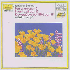 BRAHMS / KEMPFF | FANTASIEN OP 116