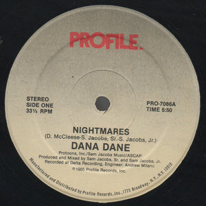 DANA DANE | NIGHTMARES 12 - PROFILE COMPANY SLEEVE - SLEEVE CREASED
