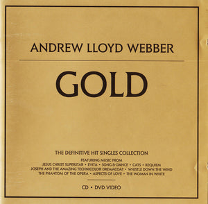 ANDREW LLOYD WEBBER | GOLD DEFINITIVE HIT SINGLES COLLECTION (BONUS DVD)
