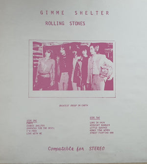 ROLLING STONES | GIMME SHELTER - UNOFFICIAL LIVE RECORDING