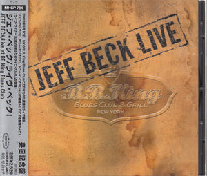 JEFF BECK | LIVE AT BB KINGS BLUES CLUB AND GRILL (JAPANESE)