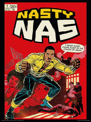 NAS NASTY COMIC MINI PRINT 30*40CM