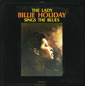 BILLIE HOLIDAY | LADY BILLIE HOLIDAY SINGS THE BLUES - PROMO STAMP ON BACK