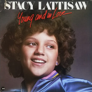 STACY LATTISAW | YOUNG AND IN LOVE - LARGE PROMO STICKER
