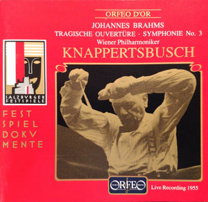 BRAHMS / KNAPPERTSBUSCH | TRAGISCHE OUVERTURE SYMPHONY NO 3