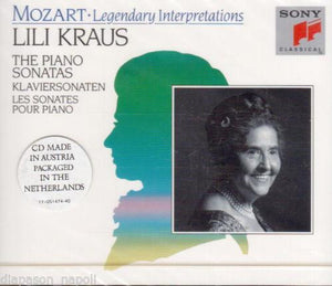 MOZART / LILI KRAUS | LEGENDARY INTERPRETATIONS PIANO SONATAS (4CD)