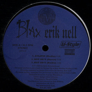 BLAX / ERIK NELL | ECLIPSE / HOT SHIT - 12 - GENERIC SLEEVE
