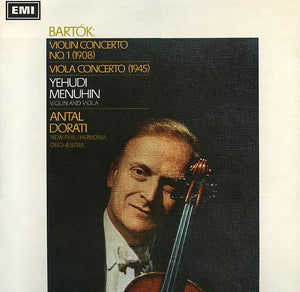 BARTOK | VIOLIN CONCERTO NO 1 / VIOLA CONCERTO MENUHIN NPO DORATI - SEMICIRCLE