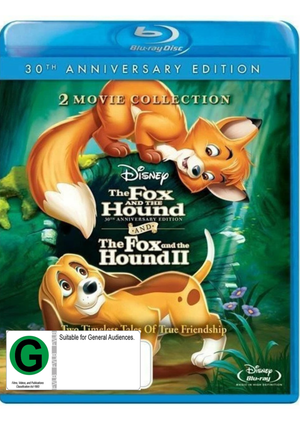 MOVIE FA | FOX AND THE HOUND / FOX AND THE HOUND 2 (BLU RAY)