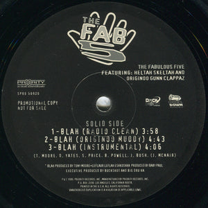 FAB 5 | BLAH / LEFLAH - 12 - GENERIC SLEEVE WITH HYPE
