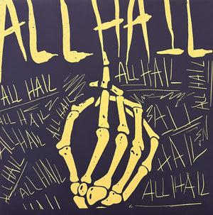 NORMA JEAN | ALL HAIL - GOLD / BLACK - ALTERNATE NUMBERED SCREENPRINT COVER