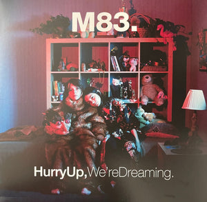 M83 | HURRY UP, WE'RE DREAMING - 2025 TRANSLUCENT PINK AND BLUE REISSUE (2LP) (ROUGH COVER)