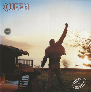 QUEEN | MADE IN HEAVEN - IVORY VINYL - W/POSTERS AND INSERT - SMALL CREASE ON COVER