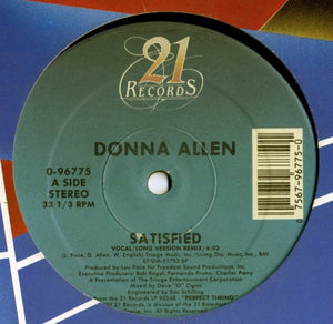 DONNA ALLEN | SATISFIED - 12