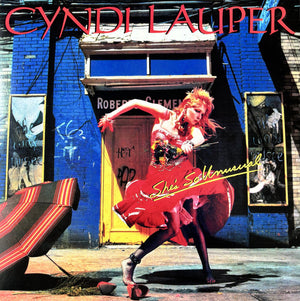 CYNDI LAUPER | SHE'S SO UNUSUAL - RED VINYL