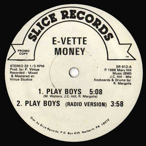 E-VETTE MONEY | PLAY BOYS - 12 - PROMO - GENERIC SLEEVE