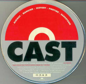 CAST | TRACKS FROM ALL CHANGE PROMO CD5 - TIN CASE