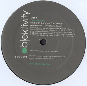 TELEPOPMUSIK | LOVE CAN DAMAGE YOUR HEALTH - SINGLE SIDED 12 - GENERIC SLEEVE