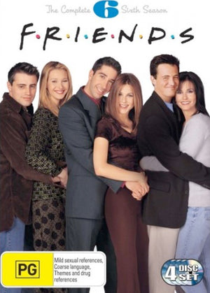 FRIENDS | FRIENDS SEASON 6 (4DVD)