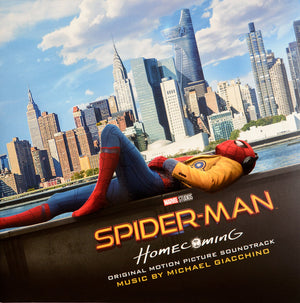 MICHAEL GIACCHINO / SOUNDTRACK | SPIDERMAN - HOMECOMING - 2LP - ETCHED - NUMBERED - POPUP GATEFOLD - BLUE