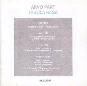 ARVO PART | TABULA RASA