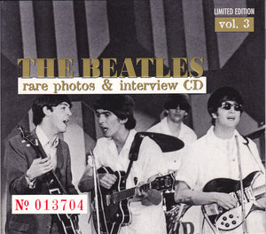 BEATLES | RARE PHOTOS AND INTERVIEW VOL 3 (DIGI)