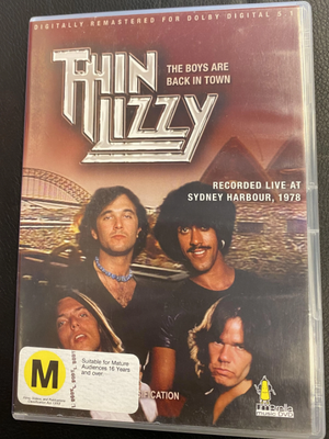 THIN LIZZY | BOYS ARE BACK IN TOWN LIVE AT SYDNEY HARBOUR 1978