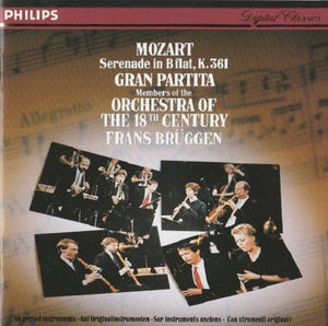 MOZART / BRUGGEN | SERENADE IN B FLAT K381