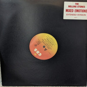 ROLLING STONES | MIXED EMOTIONS - 12 - GENERIC SLEEVE WITH HYPE