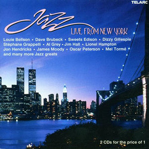 VARIOUS | JAZZ LIVE FROM NEW YORK (2CD