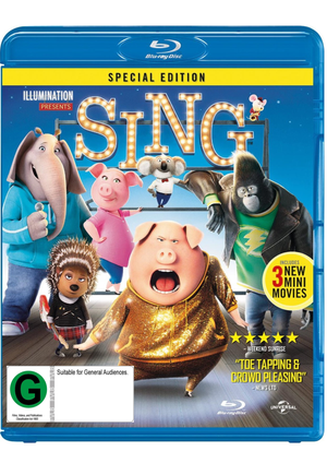 MOVIE BLUFAM | SING (BLU-RAY)