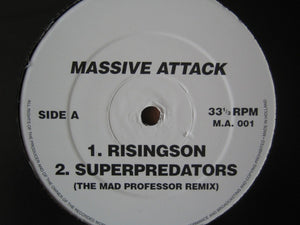 MASSIVE ATTACK | RISINGSON \ SUPERPREDATORS - 12 GENERIC SLEEVE PROMO