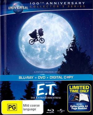 MOVIE FAM | ET - UNIVERSAL 100TH ANNIVERSARY COLLECTORS SERIES (BLU-RAY / DIGITAL) (2DVD)